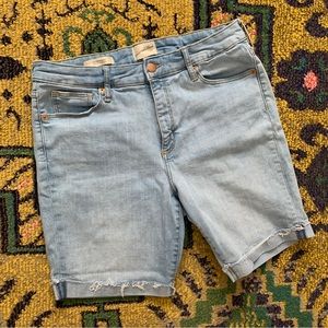 Universal Thread Target High Rise Bermuda Jean Shorts